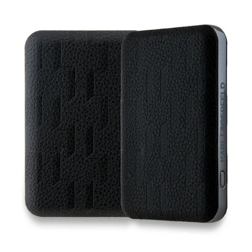 Kup Powerbank bezprzewodowy Karl Lagerfeld KLPB5FPGKSKCHK 15W 5000mAh Karl&Choupette Head Pin MagSafe czarny/black - KLD21730 - {ean13} - Sklep Home Screen