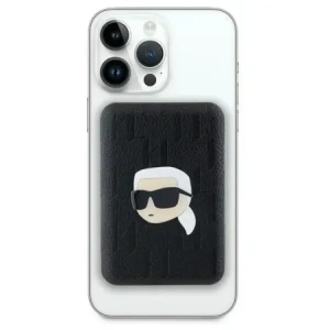 Buy Karl Lagerfeld KLPB5FPGKSKIHK 15W 5000mAh wireless powerbank Karl Head Pin MagSafe black - KLD21731 - {ean13} - Home Screen Store Europe