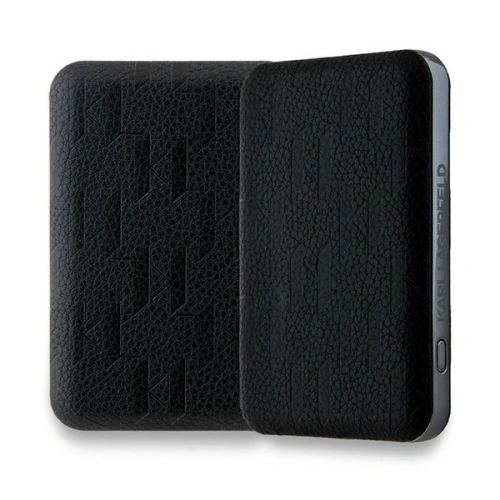 Kup Karl Lagerfeld KLPB5FPGKSKIHK 15W 5000mAh powerbank wireless Karl Head Pin MagSafe negru - KLD21731 - {ean13} - Sklep Home Screen