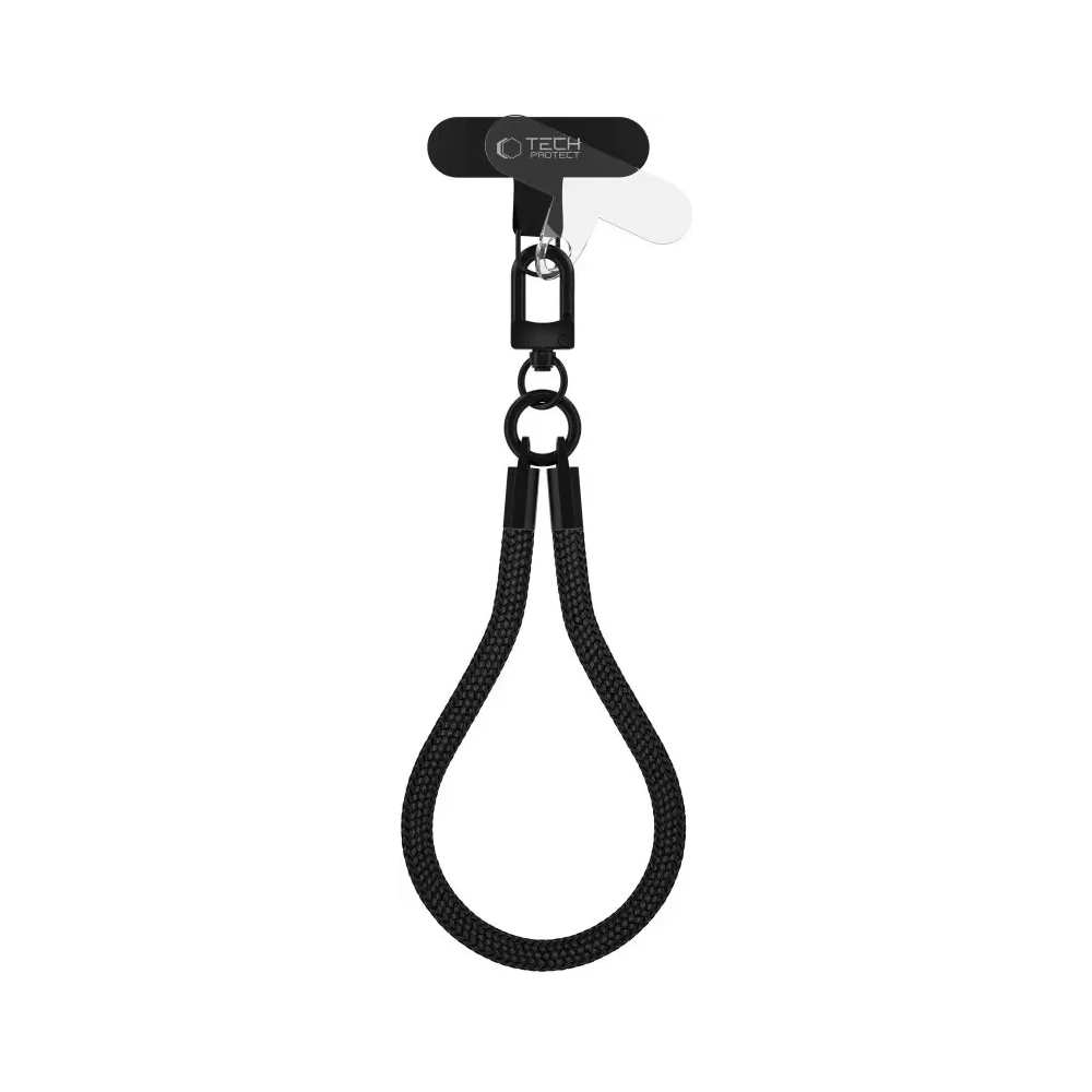 Smycz Tech-Protect C3S Rope Wrist Strap Black/black