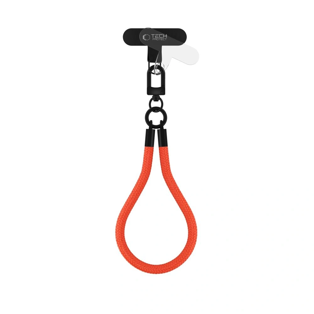 Smycz Tech-Protect C3S Rope Wrist Strap Neon Orange/black