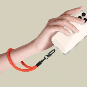 Kup Smycz Tech-Protect C3S Rope Wrist Strap Neon Orange/black - THP3259 - {ean13} - Sklep Home Screen