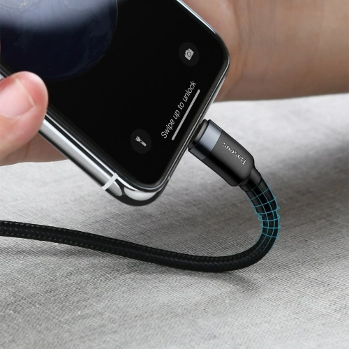 Kup Baseus USB-C zu Lightning PD Kabel Cafule, 18W, 1m (schwarz/grau) - BSU1051BLKGRY - {ean13} - Sklep Home Screen
