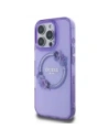 Kup Guess GUHMP16LHFWFCU Apple iPhone 16 Pro tvrdý obal IML Květy Věnec MagSafe fialový - GUE3629 - {ean13} - Sklep Home Screen
