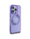 Kup Guess GUHMP16LHFWFCU Apple iPhone 16 Pro tvrdý obal IML Květy Věnec MagSafe fialový - GUE3629 - {ean13} - Sklep Home Screen