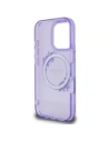 Kup Guess GUHMP16LHFWFCU Apple iPhone 16 Pro Hardcase IML Blumenkranz MagSafe lila - GUE3629 - {ean13} - Sklep Home Screen