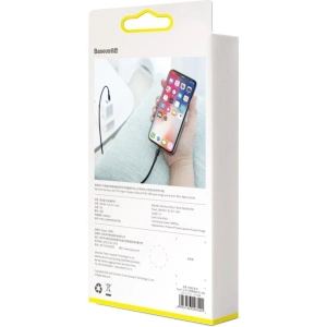 Kabel USB-C do Lightning PD Baseus Cafule, 18W, 1m (czarno-szary)