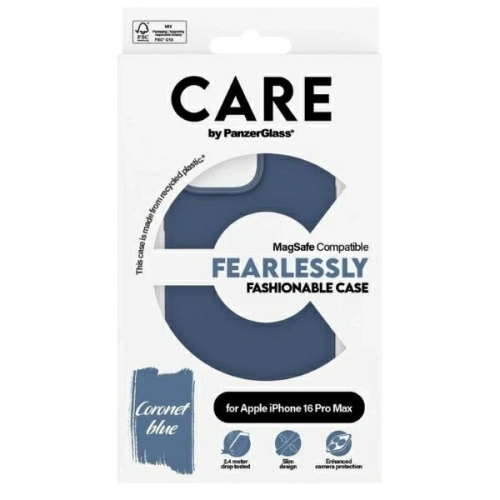 Kup CARE od PanzerGlass Fashion Case Apple iPhone 16 Pro Max MagSafe modrý - PZG708 - {ean13} - Sklep Home Screen