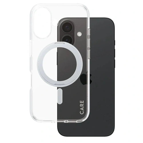 Buy CARE by PanzerGlass Feature Kickstand Case Apple iPhone 16 MagSafe silver - PZG710 - {ean13} - Home Screen Store Europe
