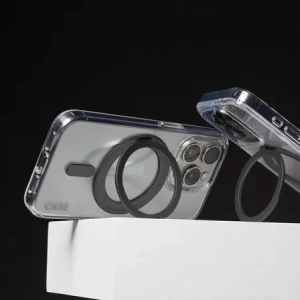 Kup CARE de PanzerGlass Carcasă cu suport pentru Apple iPhone 16 Plus MagSafe neagră - PZG711 - {ean13} - Sklep Home Screen