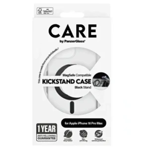 Buy CARE by PanzerGlass Feature Kickstand Case Apple iPhone 16 Pro Max MagSafe black - PZG713 - {ean13} - Home Screen Store Europe