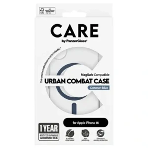 Kup Etui CARE by PanzerGlass Flagship Case Apple iPhone 16 MagSafe niebieski/blue - PZG716 - {ean13} - Sklep Home Screen