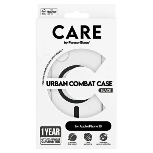 Kup CARE od PanzerGlass Flagship Case Apple iPhone 16 MagSafe černý - PZG718 - {ean13} - Sklep Home Screen