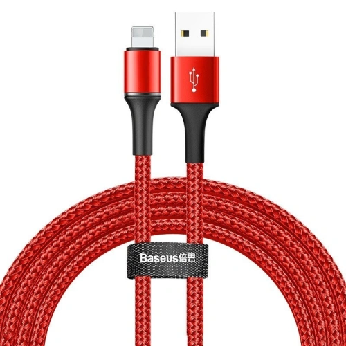 Buy Baseus halo data cable USB For iP 1.5A 2m Red - BSU1053RED - {ean13} - Home Screen Store Europe