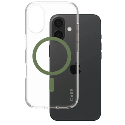 Kup CARE von PanzerGlass Flagship Case Apple iPhone 16 MagSafe grün - PZG719 - {ean13} - Sklep Home Screen