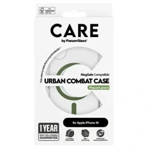 Kup Etui CARE by PanzerGlass Flagship Case Apple iPhone 16 MagSafe zielony/green - PZG719 - {ean13} - Sklep Home Screen