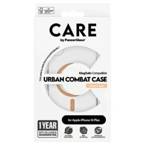 Kup CARE von PanzerGlass Flagship Case Apple iPhone 16 Plus MagSafe Pfirsich - PZG720 - {ean13} - Sklep Home Screen