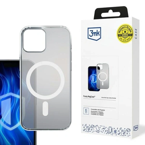 Kup 3MK Frosty MagCase Apple iPhone 15 Plus weiß - 3MK15570 - {ean13} - Sklep Home Screen