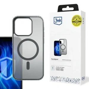 Kup 3MK Frosty MagCase Apple iPhone 15 Pro Max fekete - 3MK15575 - {ean13} - Sklep Home Screen