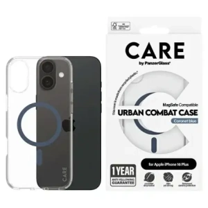 Buy CARE by PanzerGlass Flagship Case Apple iPhone 16 Plus MagSafe blue - PZG722 - {ean13} - Home Screen Store Europe