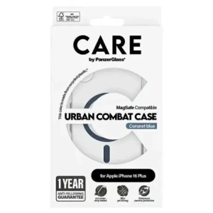 Kup CARE von PanzerGlass Flagship Case Apple iPhone 16 Plus MagSafe blau - PZG722 - {ean13} - Sklep Home Screen