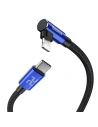 Kup Kabel úhlový USB-C na Lightning PD Baseus MVP Elbow, 18W, 1m (modrý) - BSU1054BLU - {ean13} - Sklep Home Screen