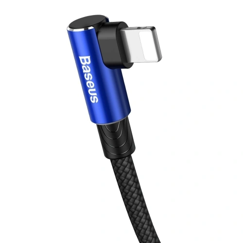 Kup Kabel kątowy USB-C do Lightning PD Baseus MVP Elbow, 18W, 1m (niebieski) - BSU1054BLU - {ean13} - Sklep Home Screen