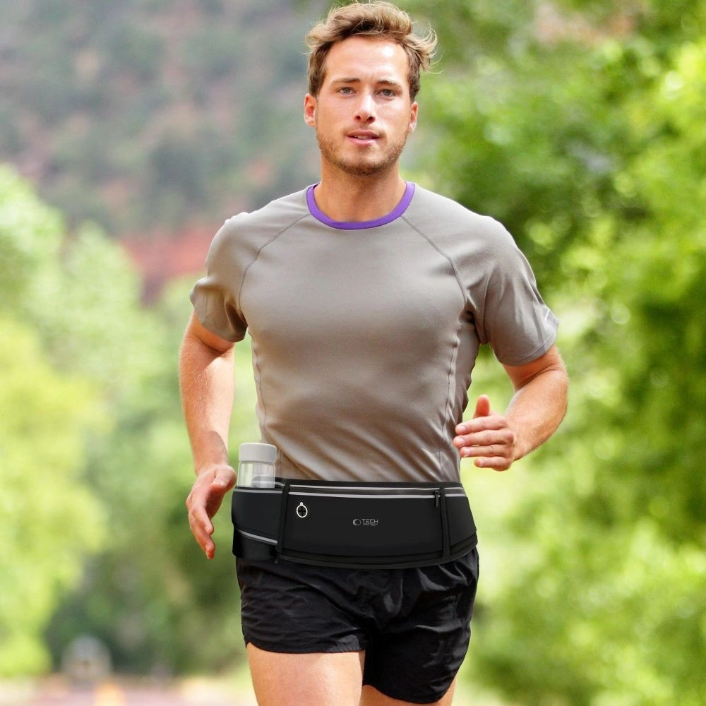 Saszetka Tech-Protect M3 Universal Sport Waist Bag Black