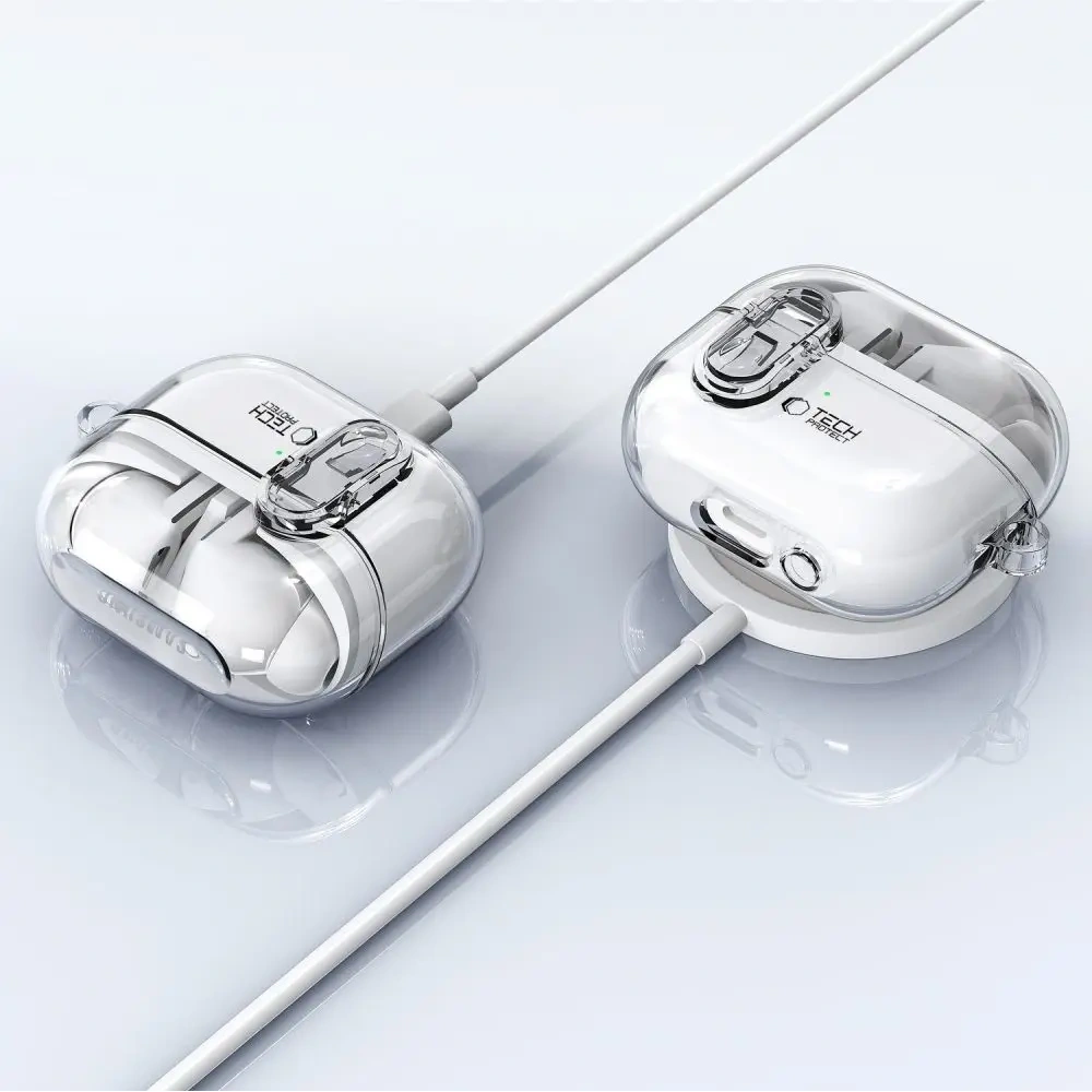 Etui Tech-Protect Flexair Samsung Galaxy Buds 3 / 3 Pro Clear