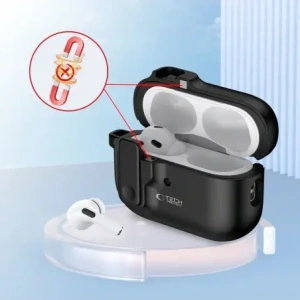 Kup Tech-Protect Cârlig Slim Apple Airpods Pro 1 / 2 Negru - THP3265 - {ean13} - Sklep Home Screen