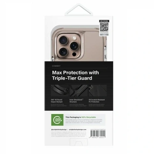Kup UNIQ Combat Apple iPhone 16 Pro Max Magclick Încărcare taupe aurie - UNIQ1350 - {ean13} - Sklep Home Screen