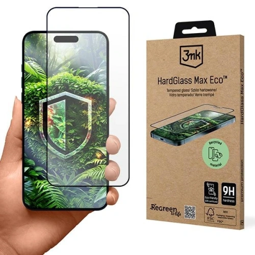 Kup Szkło hartowane 3MK HardGlass Max Eco Apple iPhone 16 Pro - 3MK15610 - {ean13} - Sklep Home Screen
