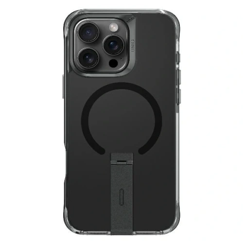 Buy UNIQ Eleva with Vertica Stand Apple iPhone 16 Pro carbon black - UNIQ1351 - {ean13} - Home Screen Store Europe