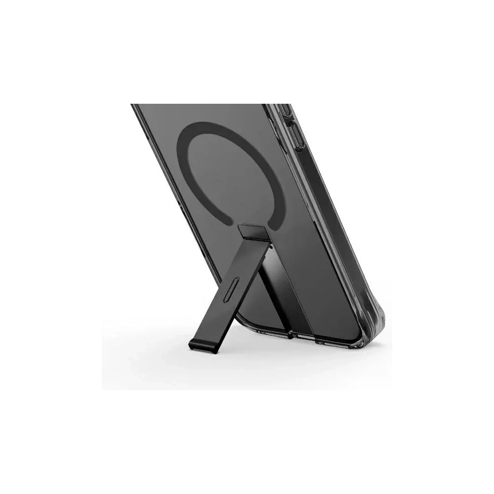 Etui UNIQ Eleva with Vertica Stand Apple iPhone 16 Pro czarny/carbon black