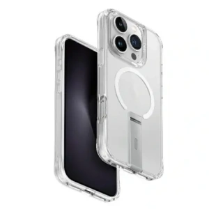 Buy UNIQ Eleva with Vertica Stand Apple iPhone 16 Pro lucent clear - UNIQ1352 - {ean13} - Home Screen Store Europe