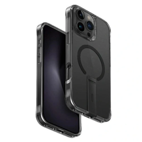 Kup Etui UNIQ Eleva with Vertica Stand Apple iPhone 16 Pro Max czarny/carbon black - UNIQ1353 - {ean13} - Sklep Home Screen