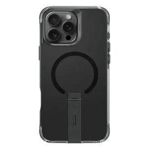 Buy UNIQ Eleva with Vertica Stand Apple iPhone 16 Pro Max carbon black - UNIQ1353 - {ean13} - Home Screen Store Europe