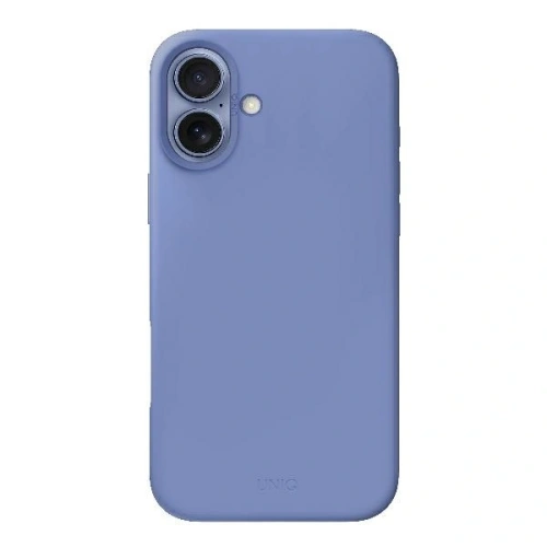 Kup Etui UNIQ Lino Hue Apple iPhone 16 Magclick Charging niebieski/pearl blue - UNIQ1355 - {ean13} - Sklep Home Screen