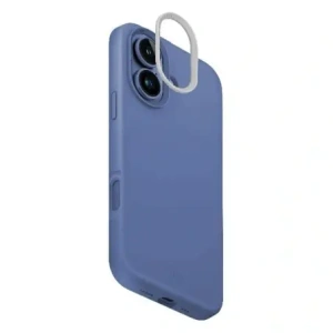 Kup Etui UNIQ Lino Hue Apple iPhone 16 Magclick Charging niebieski/pearl blue - UNIQ1355 - {ean13} - Sklep Home Screen