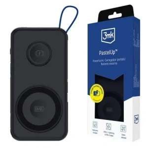 Kup Powerbank 3MK PastelUp 2w1 10000mAh 22.5W MagSafe czarny - 3MK15627 - {ean13} - Sklep Home Screen
