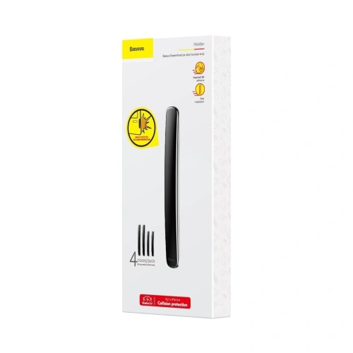 Kup Bandă de protecție, tampon Baseus Streamlined pentru ușile mașinii 4 buc. (negru) - BSU1060BLK - {ean13} - Sklep Home Screen