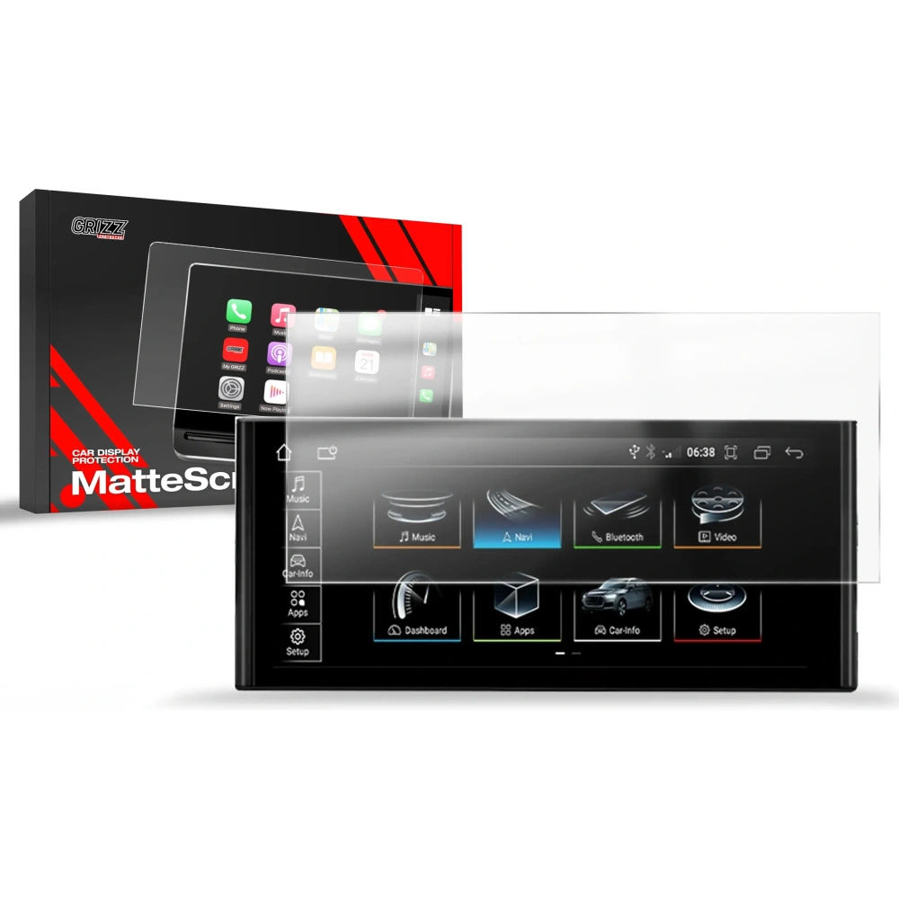 Folia matowa GrizzGlass CarDisplay Protection do Audi A5 B9 Android Radio 12,3" (2016-2024)