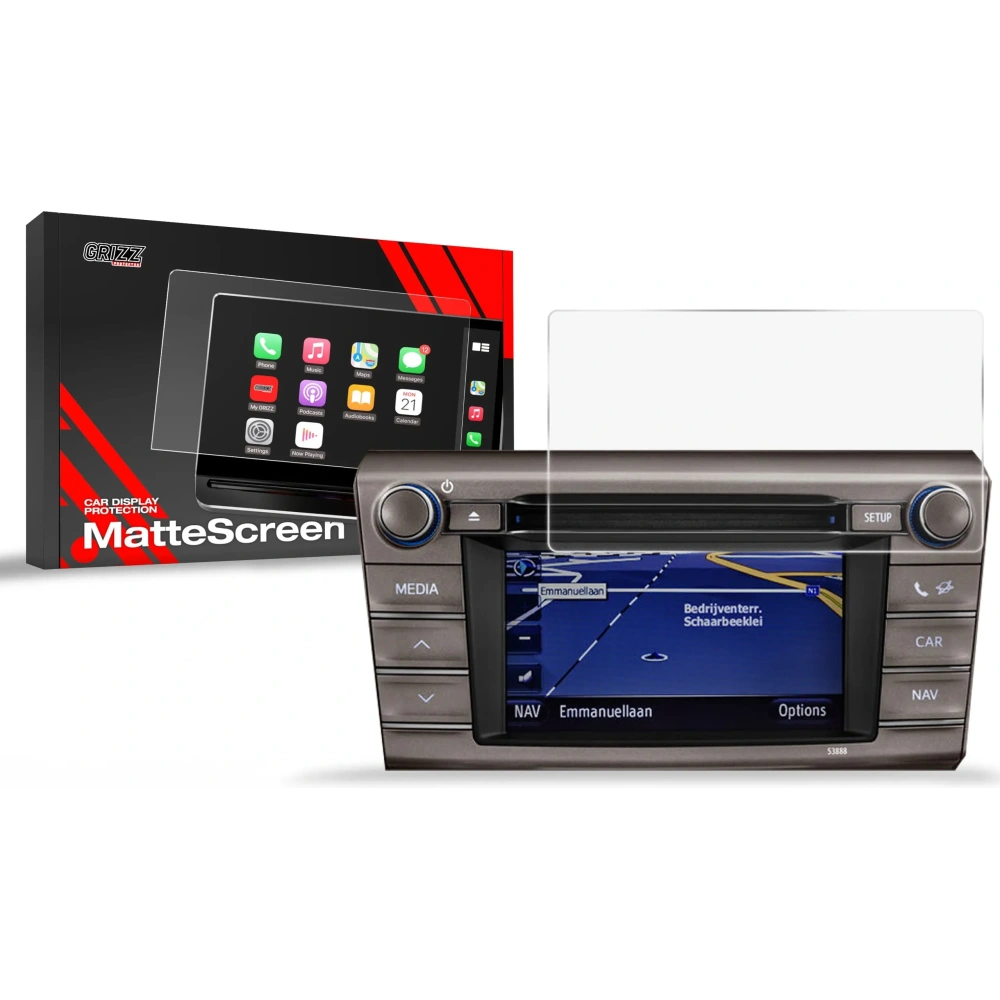 Folia matowa GrizzGlass CarDisplay Protection do Toyota RAV4 4 2013-2018 150 x 90
