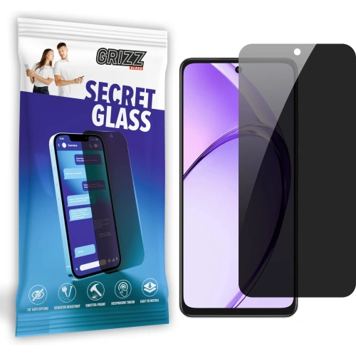 Matowe szkło prywatyzujące GrizzGlass SecretGlass do Oppo A3x 5G