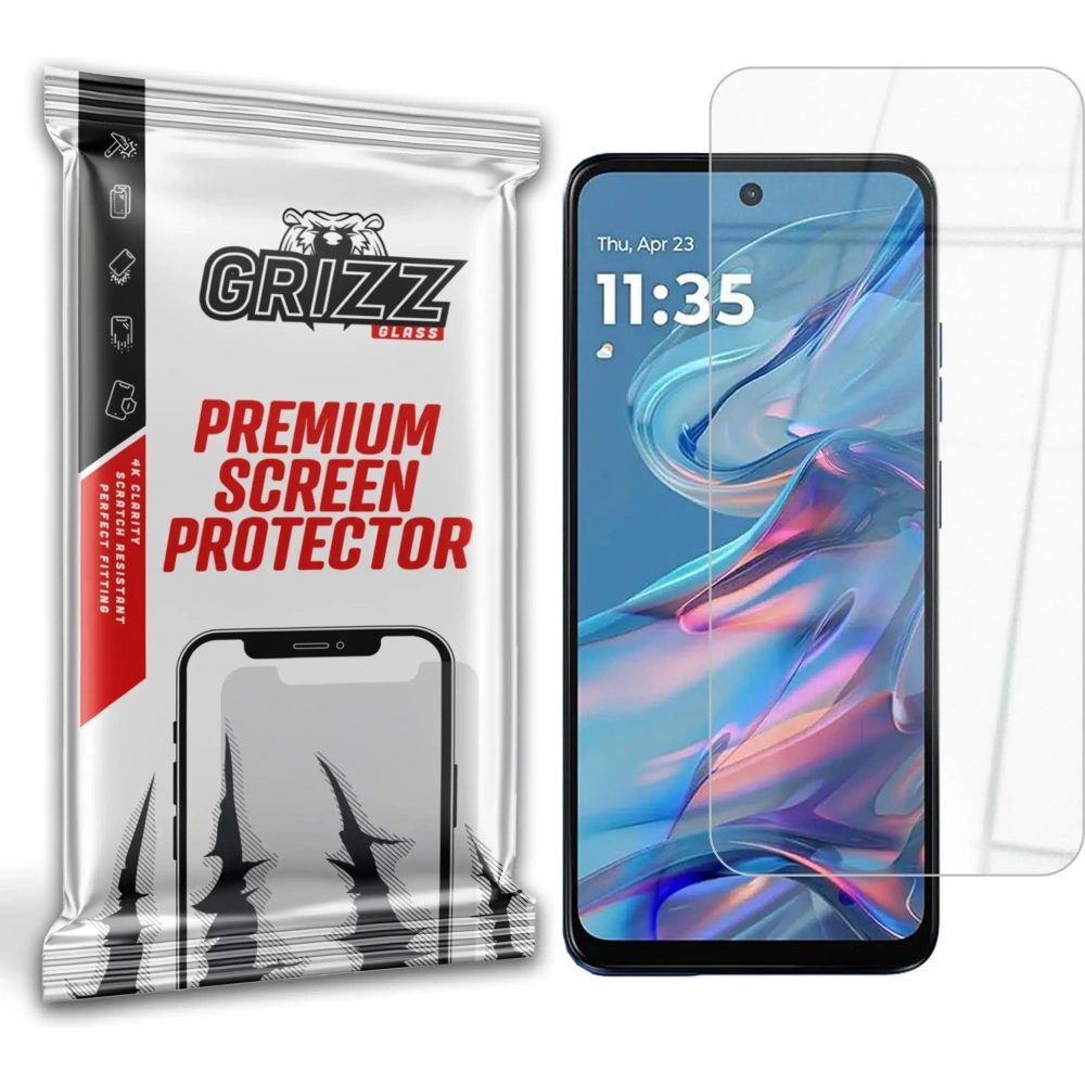Szkło hybrydowe GrizzGlass HybridGlass do Motorola Moto G45