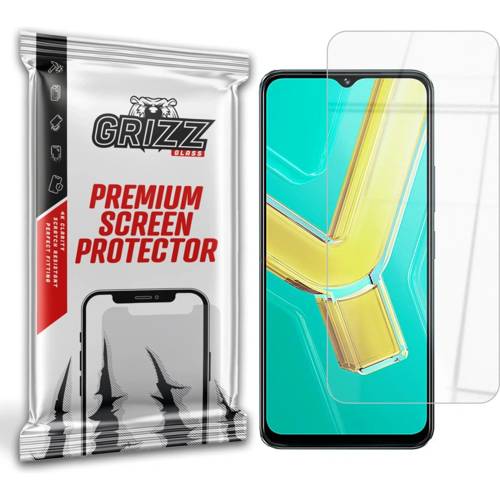 Szkło hybrydowe GrizzGlass HybridGlass do Vivo Y03t