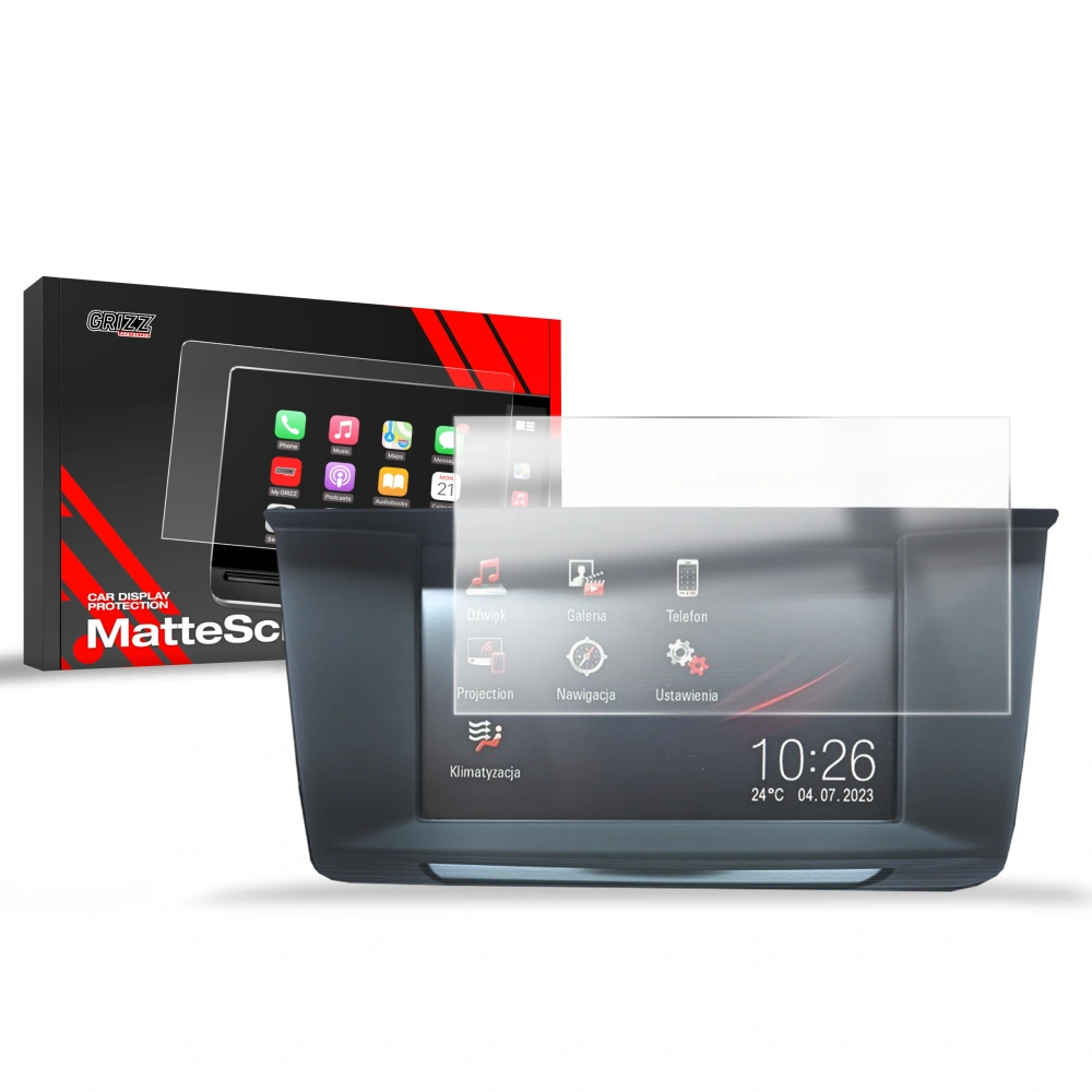 Folia matowa GrizzGlass CarDisplay Protection do Opel Insignia B 7" 2017-2020