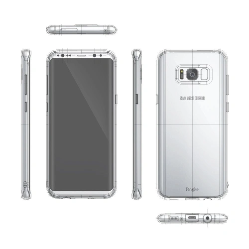 Buy Ringke Air Samsung Galaxy S8 Plus Rose Gold - RGK467RS - {ean13} - Home Screen Store Europe
