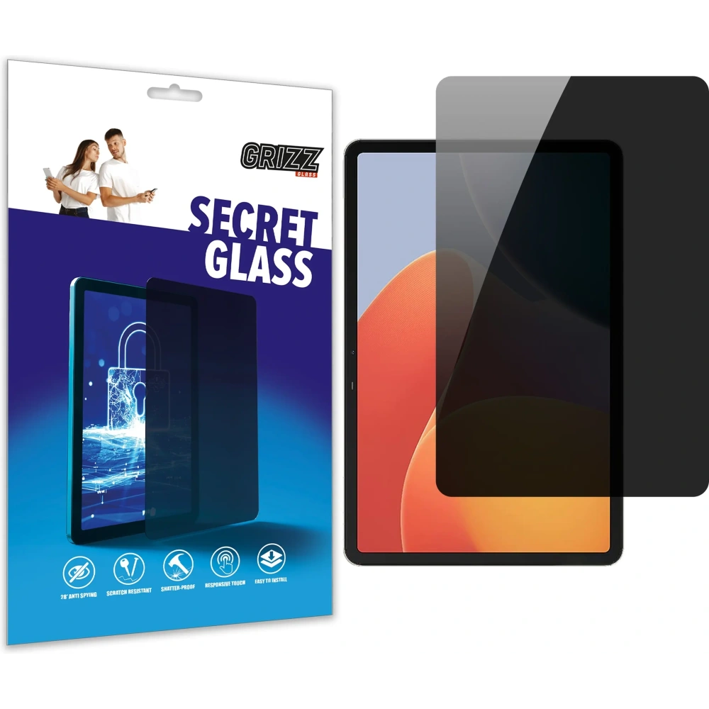Matowe szkło prywatyzujące GrizzGlass SecretGlass do Infinix XPad