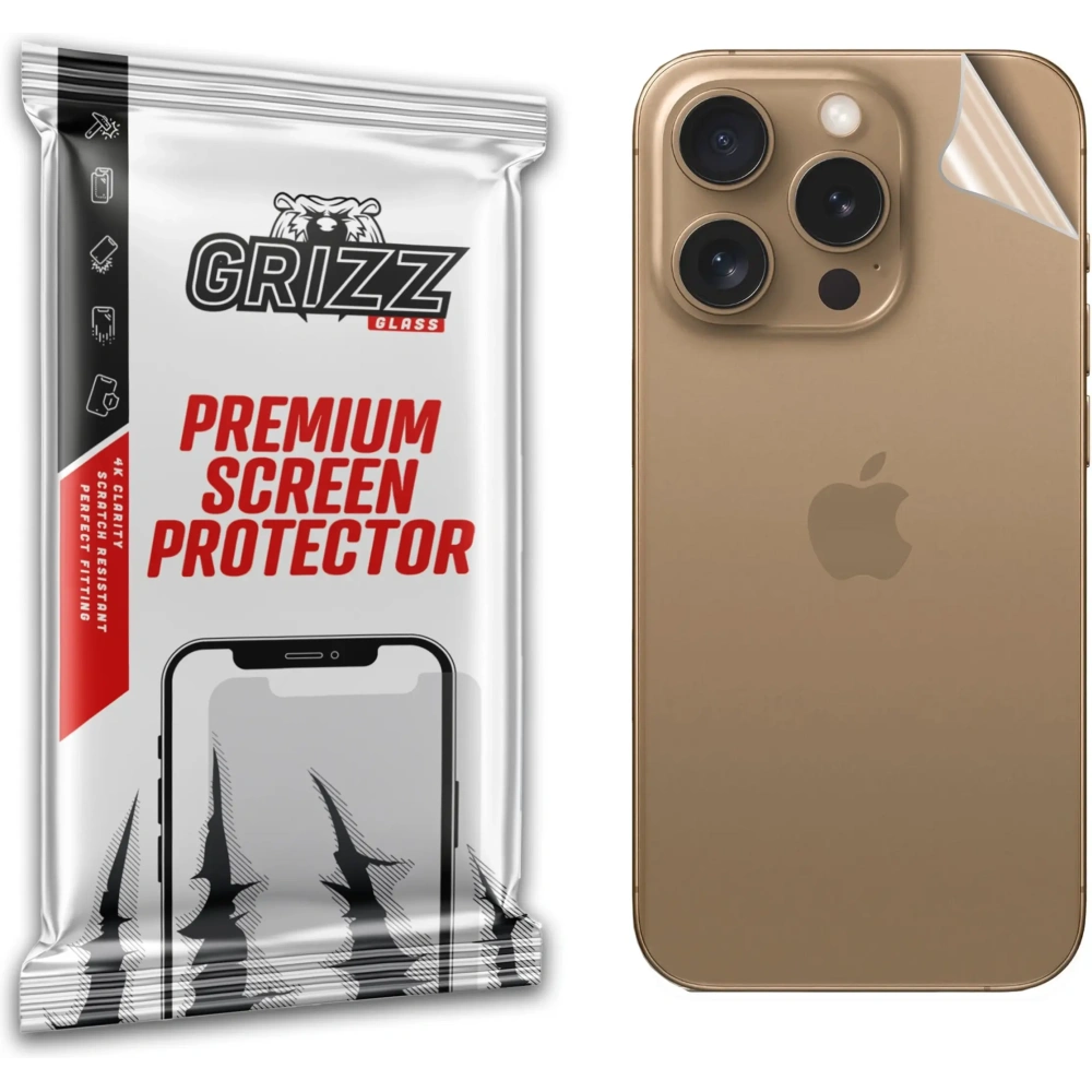 Folia na tył GrizzGlass SatinSkin do Apple iPhone 16 Pro Max